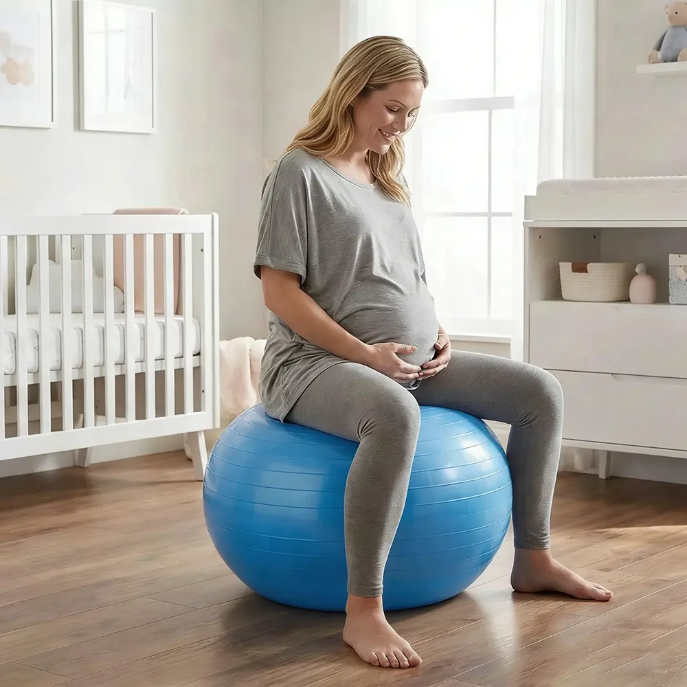 Donut Shape PVC Yoga Ball
