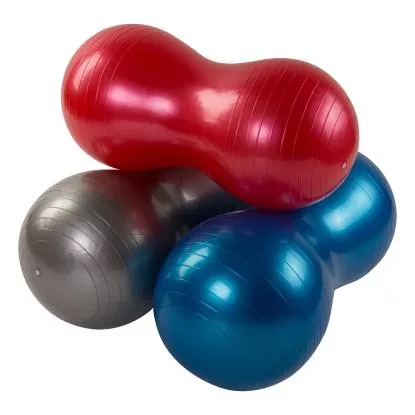 Bola Yoga PVC Bentuk Kacang
